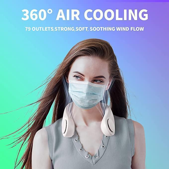 “Cool Comfort: The Ultimate Bladeless Neck Fan for On-the-Go Freshness”